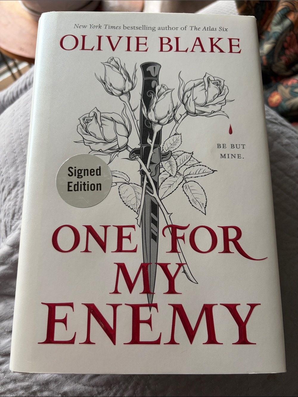 SIGNED One For My Enemy - Olivie Blake